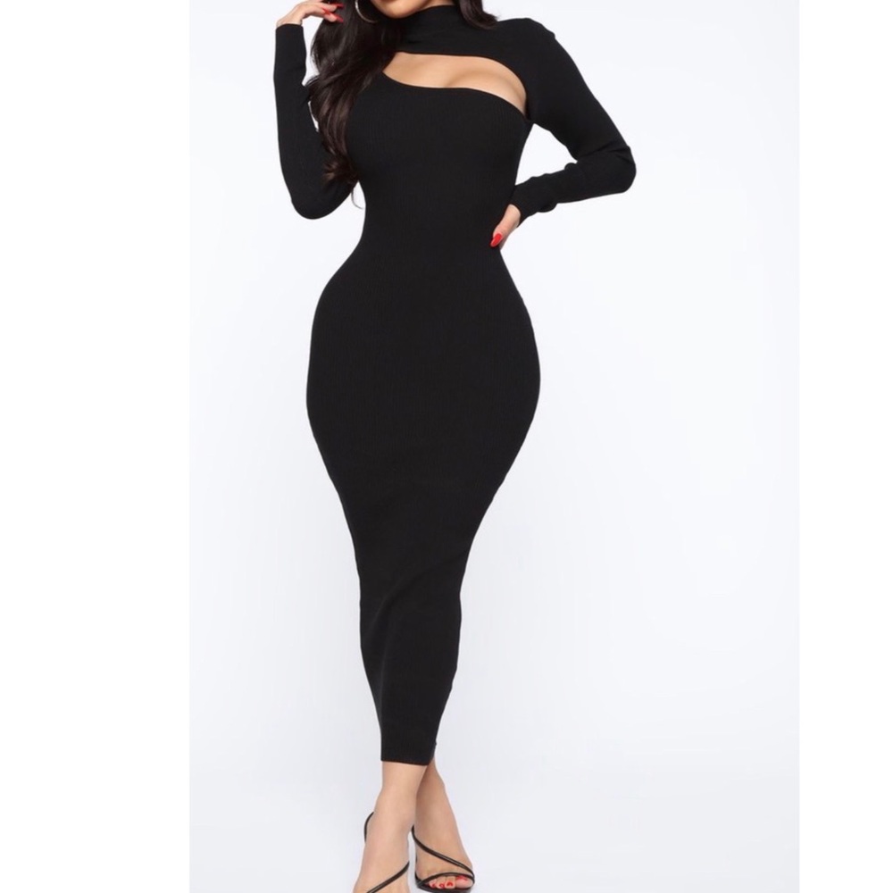 Bodycon midi dress. Never used